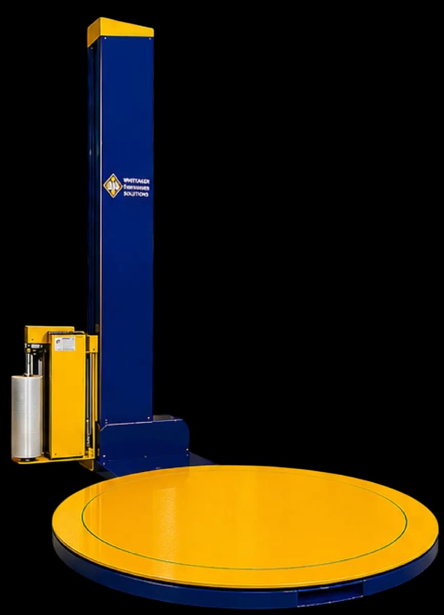 PP-1500 semi-automatic powered prestretch pallet wrapping machine